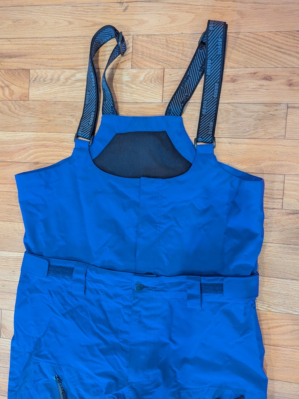 Orage Blue / Purple Women's Large Ski Bib Pants - Picture 2 of 3